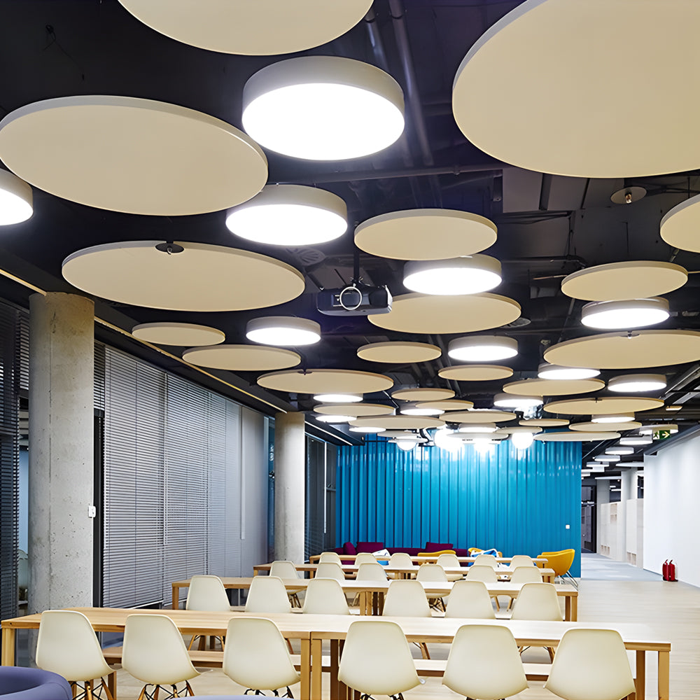 WINTHROP CIRCULAR LED HANGING LIGHT FOR MODERN WORKSPACES