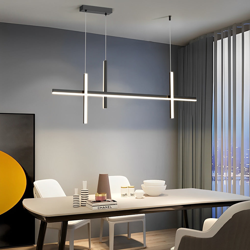 FENWICK LONGLINE DIMMER CHANDELIER WITH GRADUAL LIGHT CONTROL