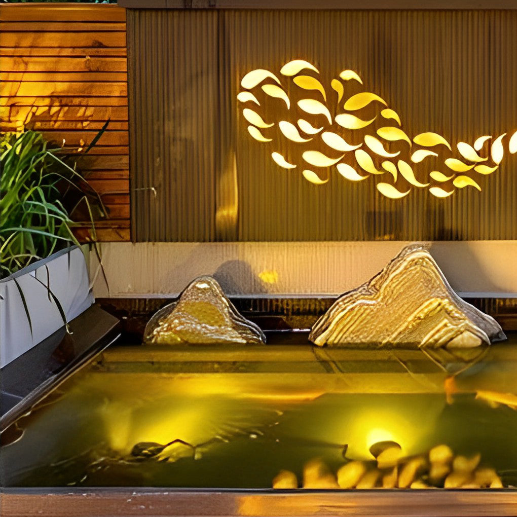 WINTERBOURNE AQUATIC ILLUMINATORS: 24V Stainless Steel Submersible LED Fountain Spotlights