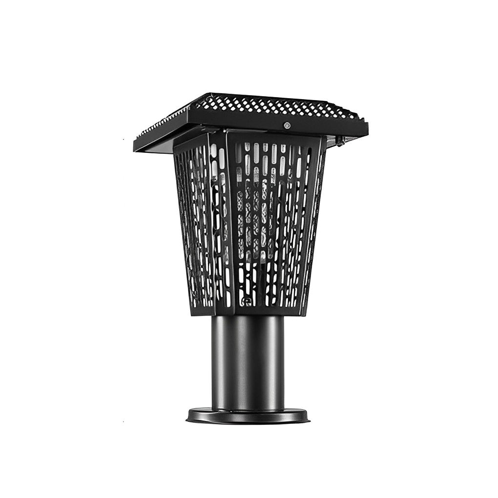 WINDSOR SOLAR MOSQUITO REPELLENT LANTERN WITH DUAL ILLUMINATION AND WEATHERPROOF DESIGN