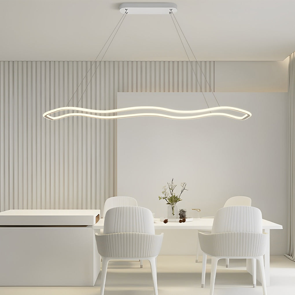 WHITBY WAVES CIRCULAR LED CHANDELIER