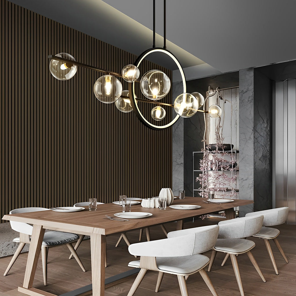 ASTORIA LUNAR ORB LED CHANDELIER