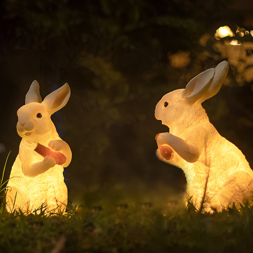 WINTERBOURNE RABBIT GARDEN LANTERNS - Contemporary Waterproof Illumination for Outdoor Spaces