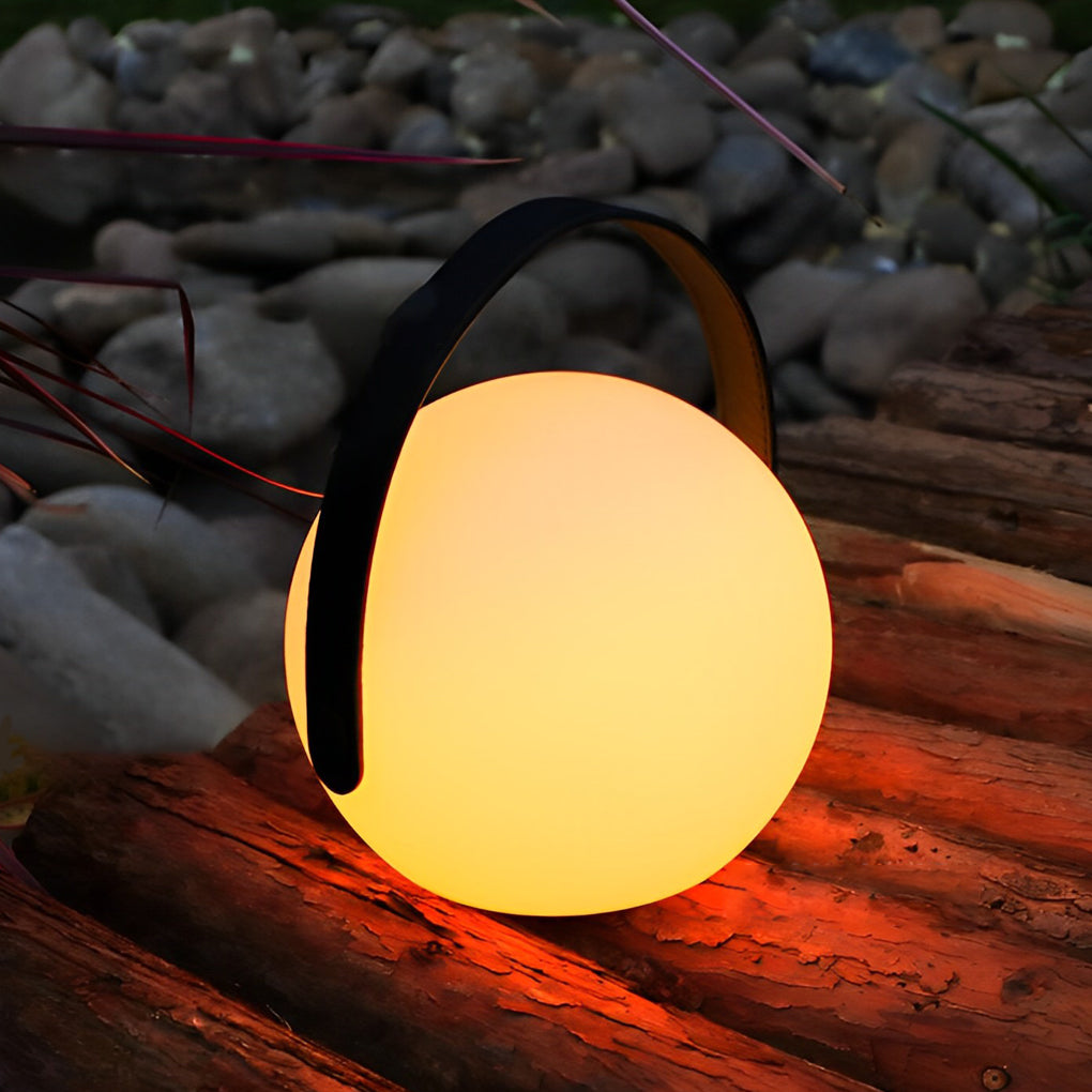 WINTHROP RAINBOW ORB TABLE ILLUMINATOR - 6-Inch Color-Changing Sphere Light