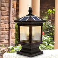 WINDSOR RUSTIC SOLAR FENCE POST ILLUMINATOR