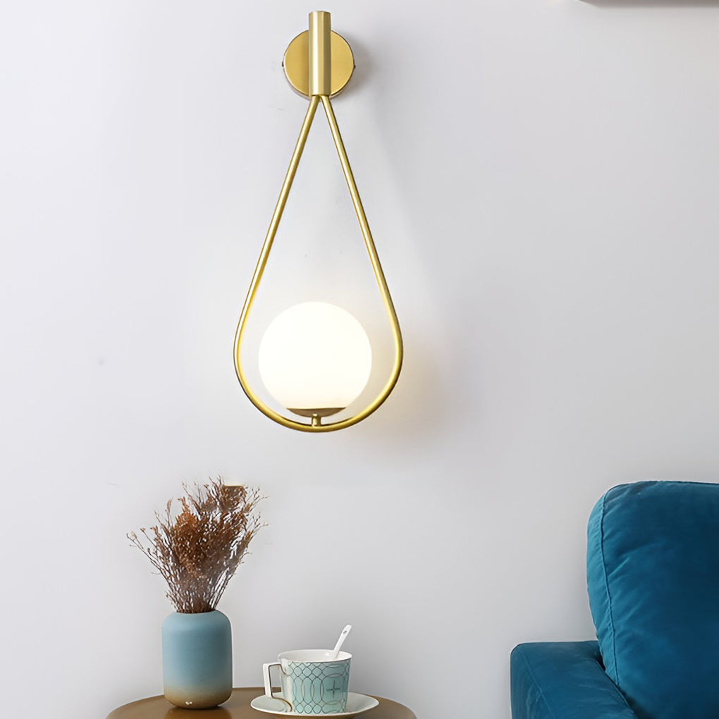 RAVENSCROFT AQUA DROP LED WALL SCONCE