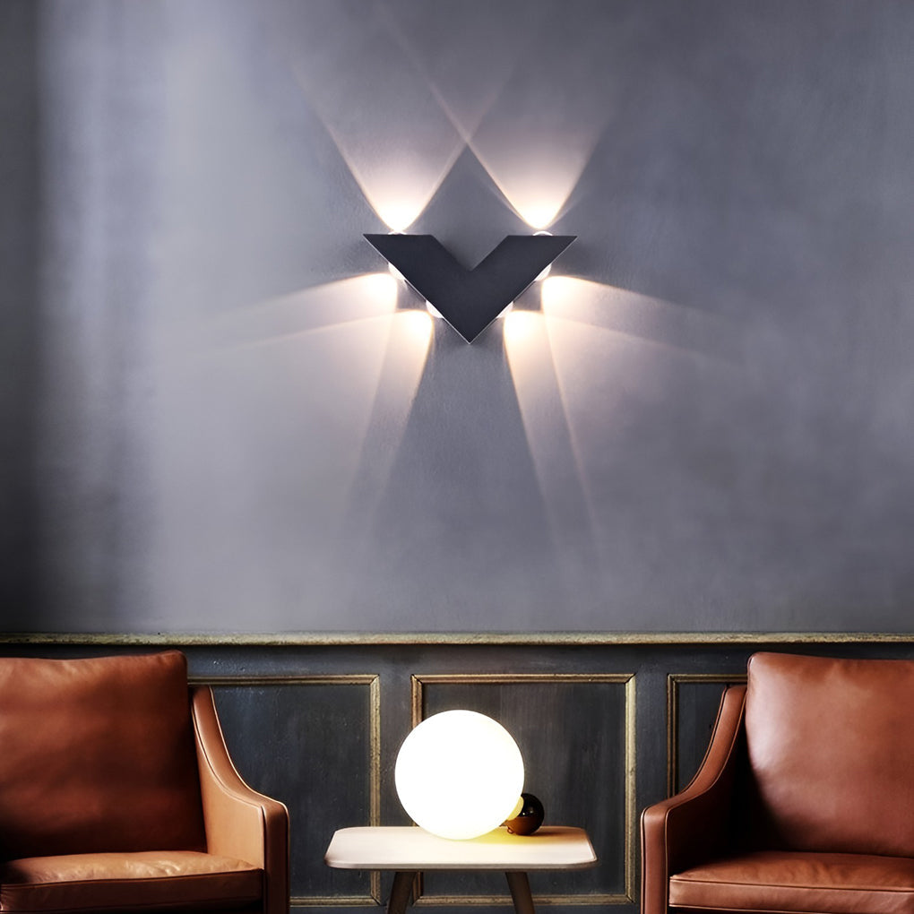 WINTERBOURNE V-SHAPE OUTDOOR LED WALL WASHER LIGHT