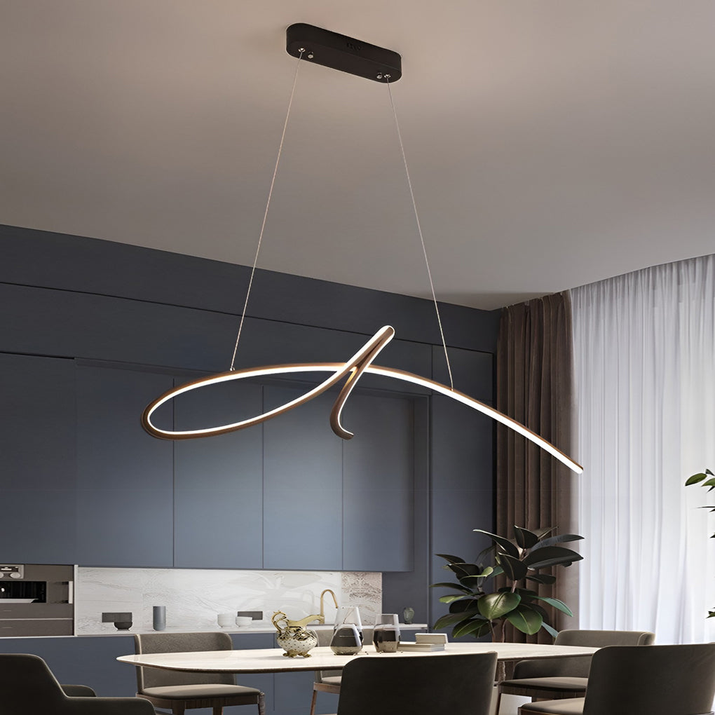 FENWICK BLACKENED BRASS STEPLESS DIMMING PENDANT LIGHT