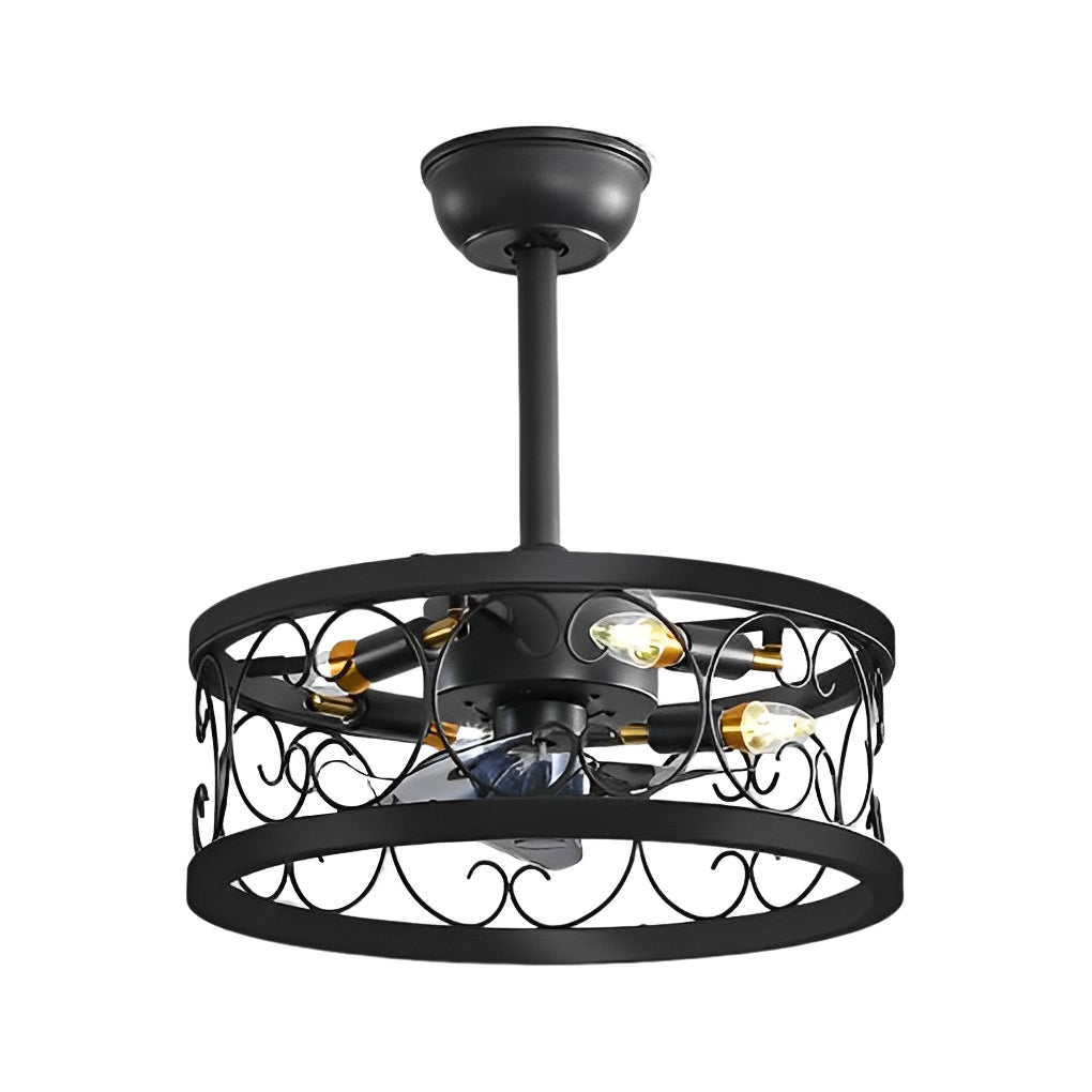 WINDSOR WHISPER BLADLESS CEILING FAN WITH REMOTE CONTROL AND TRIPLE DIMMER