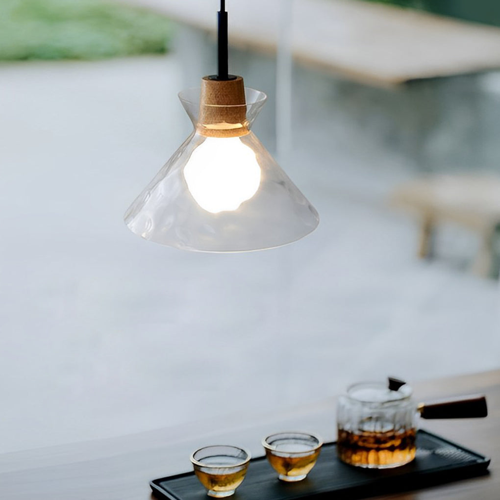 FENWICK WOODLAND ROUND GLASS PENDANT LIGHT