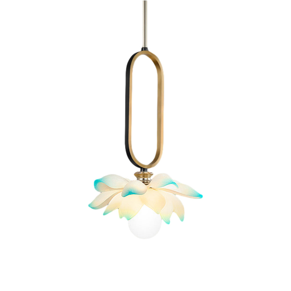 FLORENCE COPPER GLOW OVAL PENDANT LIGHT