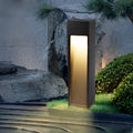 WINTERBOURNE RECTANGULAR LED PATHLIGHT, 5W WEATHERPROOF ILLUMINATION FIXTURE WITH SLIDING OPEN DESIGN