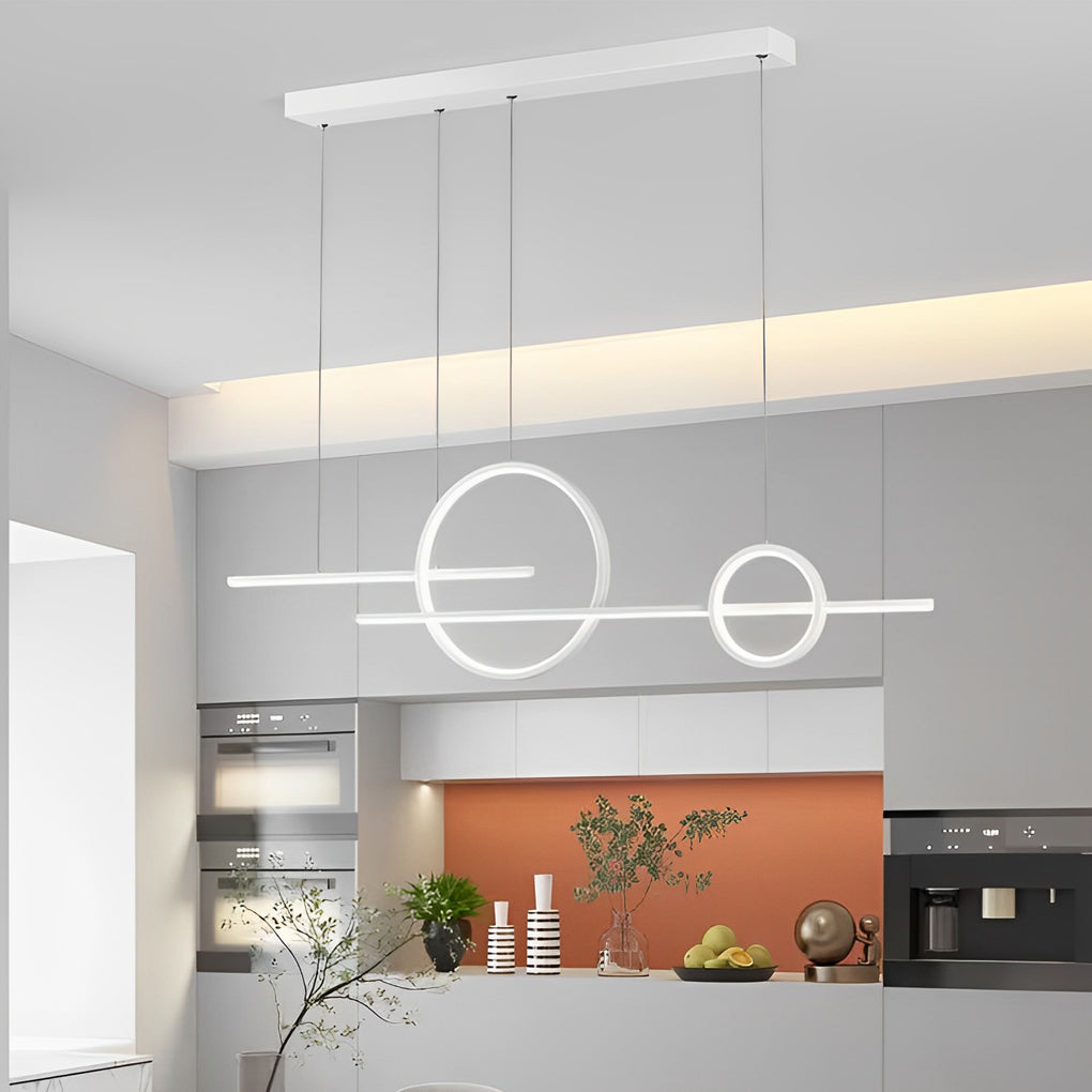 BRAMBLETON TRIPLE RING LED CHANDELIER WITH VARIABLE BRIGHTNESS