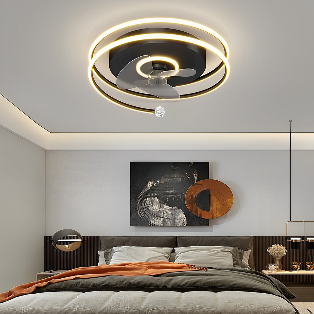 WINTHORPE CIRCULAR SILENT LED CEILING AERATORS