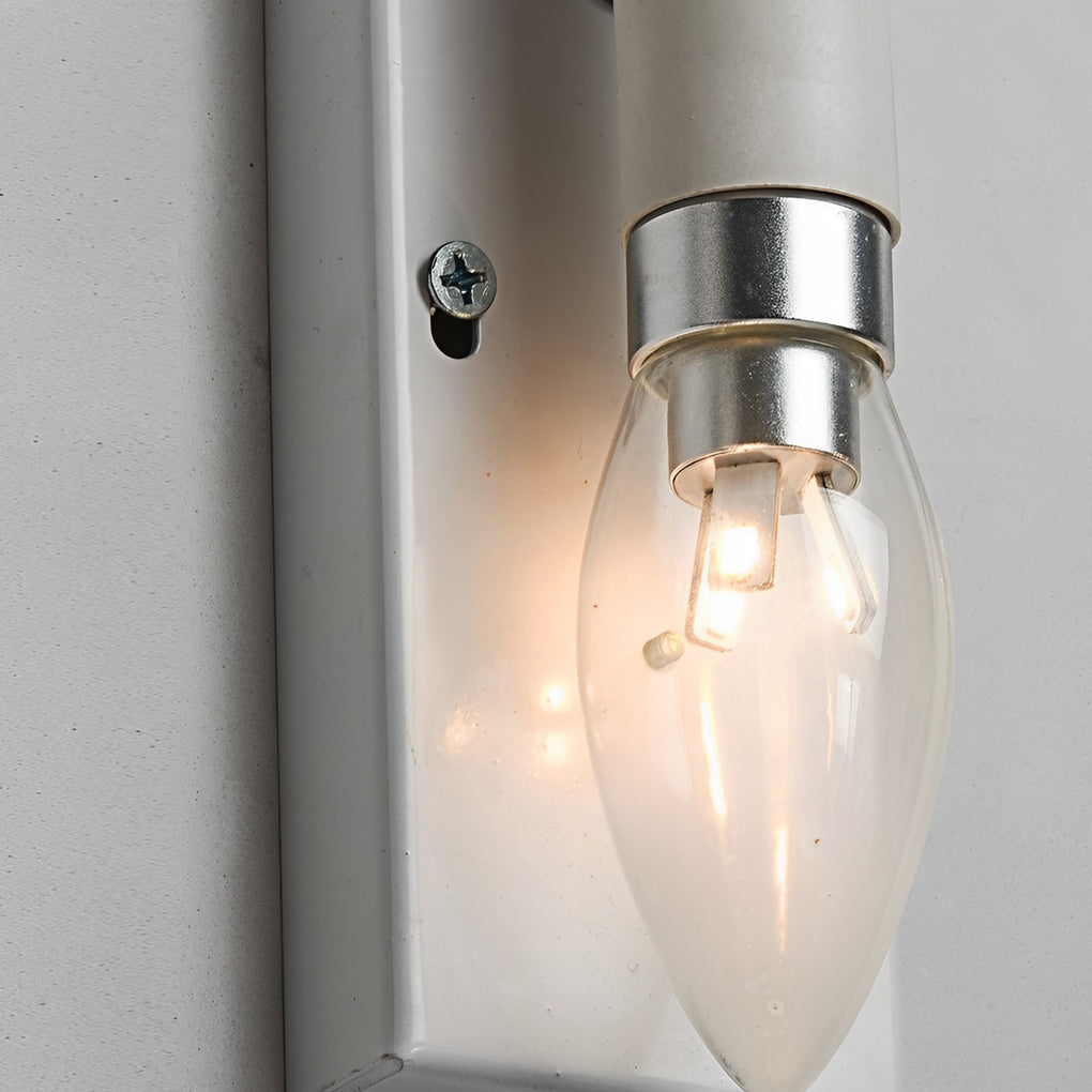 WINDSOR RECTANGULAR GYPSUM WALL SCONCE WITH DUAL LIGHTING