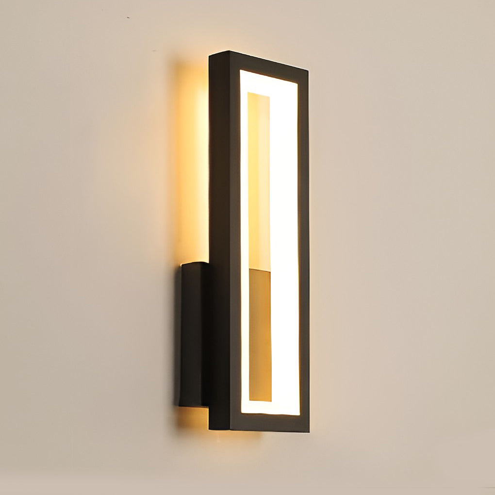 WINTHROP RECTANGULAR LED WALL SCONCE, MODERN ILLUMINATION FIXTURE