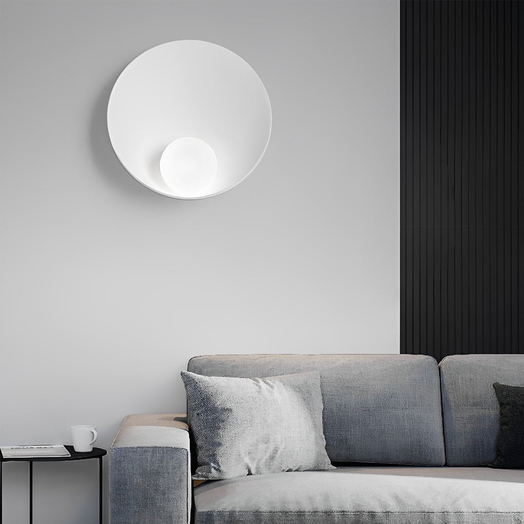 WINTHROP CIRCULAR RESIN AND GLASS WALL LANTERN