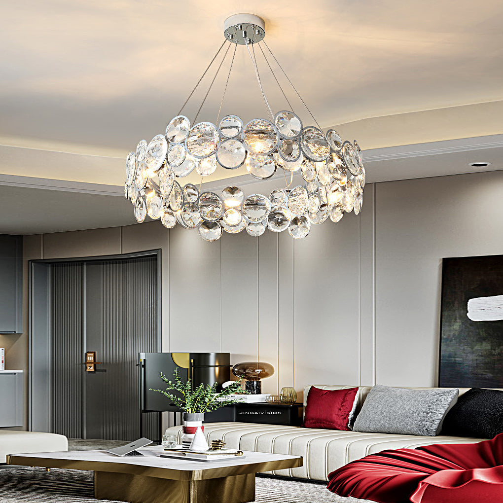 WINTERBOURNE ORB CRYSTAL PENDANT LIGHT