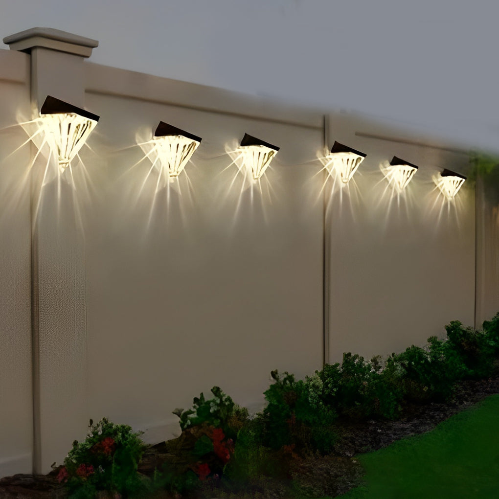 1. "WILLOUGHBY SOLAR ENLIGHTENMENT WALL LANTERN SET"  
   - A pair of waterproof solar-powered wall lanterns designed to illuminate outdoor spaces with a touch of rustic charm.

2. "DRAKEFORD RAIN-SHIELD SOLAR WALL SCONCE DUO"  
   - Two durable solar wal