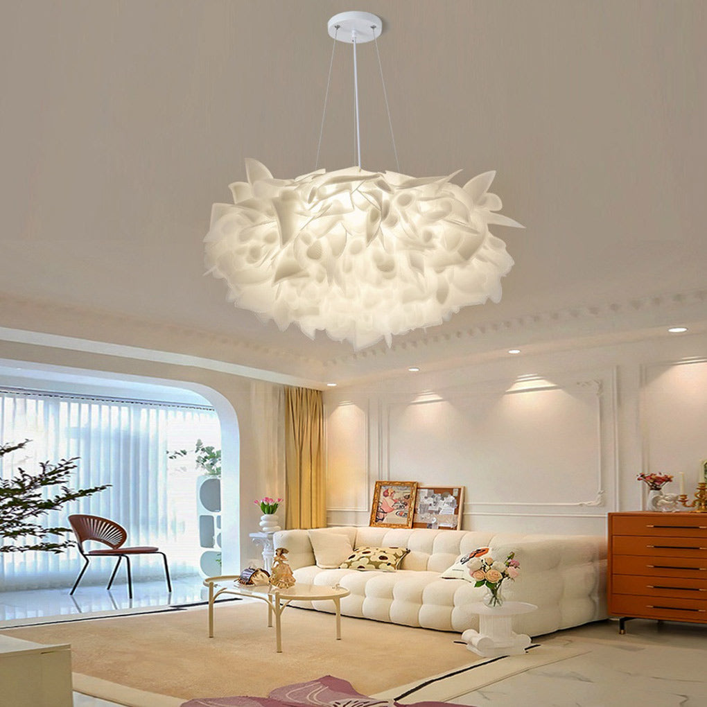 FLORENCE PETAL DUAL-TONE DIMMING LED CHANDELIER