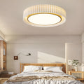 WINDSOR CIRCULAR PLEATED TRIO DIMMER CHANDELIER
