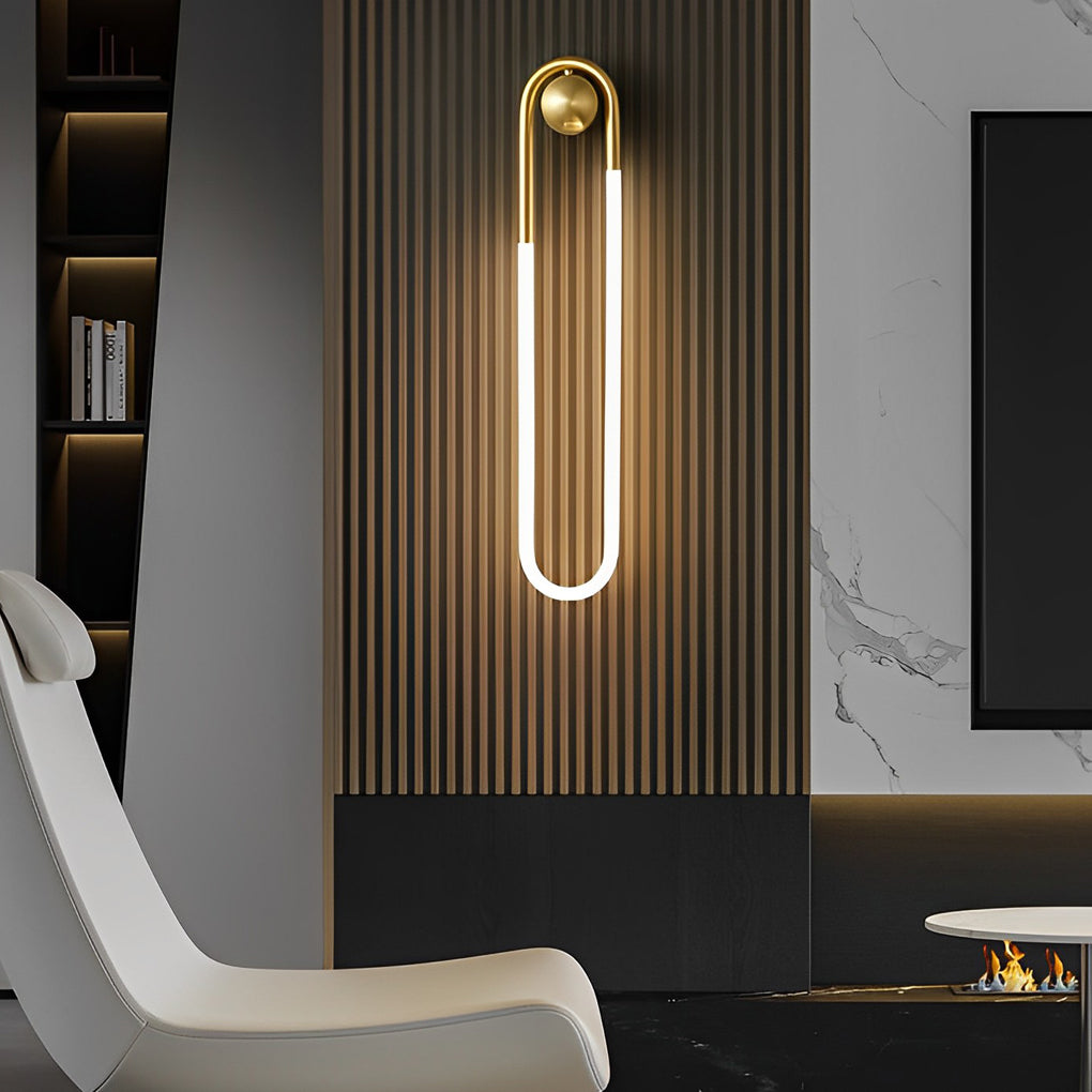 WINTHROP COPPER TRIMMED DIMMABLE WALL SCONCE