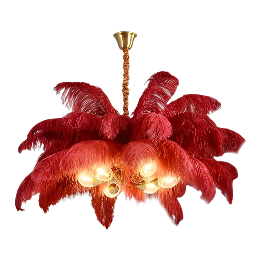 WINDSOR PLUME COPPER FLUSH MOUNT CEILING LIGHT