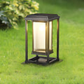 WINTERBOURNE RIBBED GLASS SQUARE SOLAR PATH LIGHTS