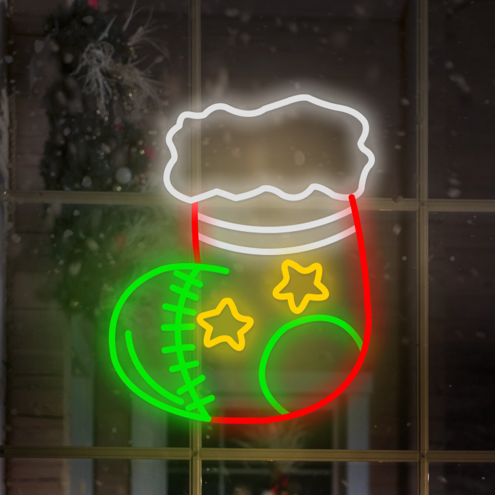 WINTERGLOW CHRISTMAS SOCKS ILLUMINATION ART