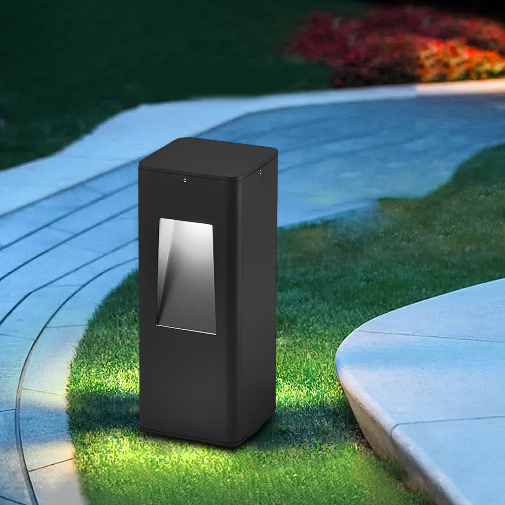 FENWICK SLIDE-ADJUST LED PATH LIGHTS IN ANODIZED ALUMINUM FOR OUTDOOR WALKWAYS