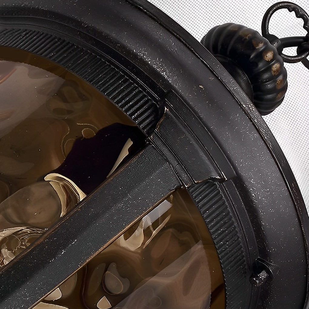 WINDSOR BLACK WATERPROOF OUTDOOR CHANDELIER