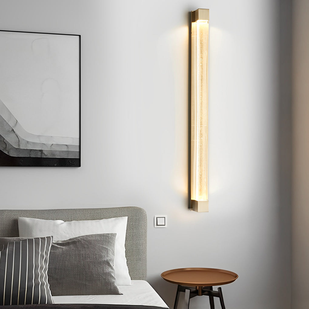 WHITBY CRYSTAL STRIP WALL LANTERN