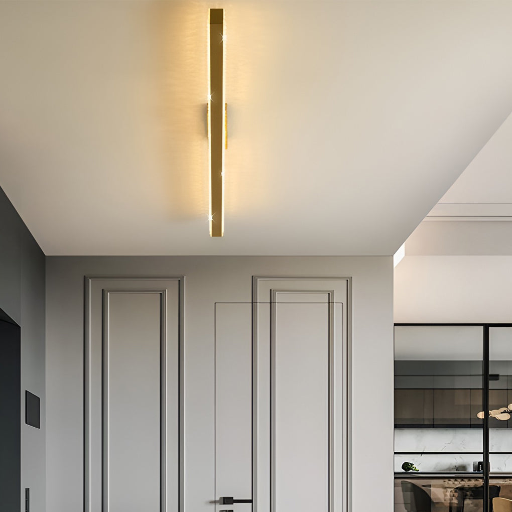 CHISWICK 41-INCH ILLUMINATED ACRYLIC SWORD WALL LIGHT