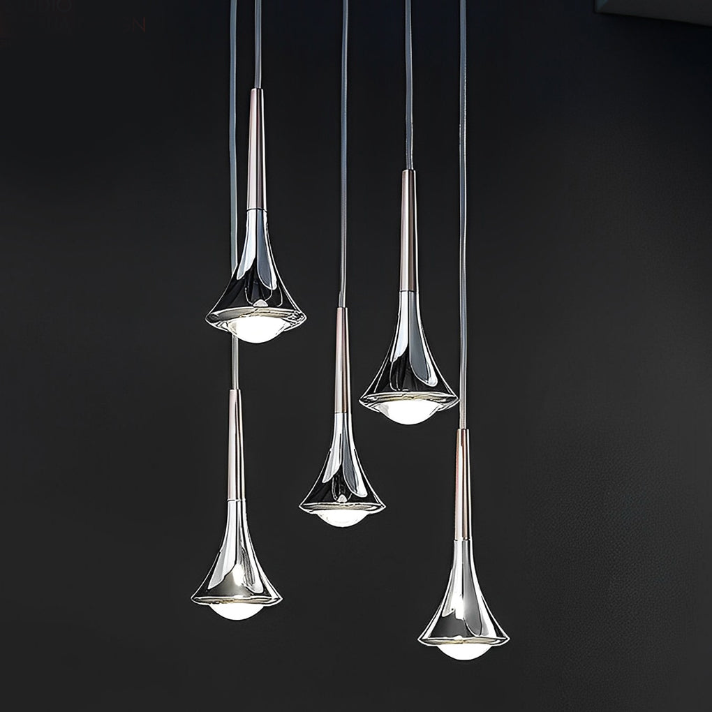 WINDSOR DROPLET METAL LED HANGING LIGHT