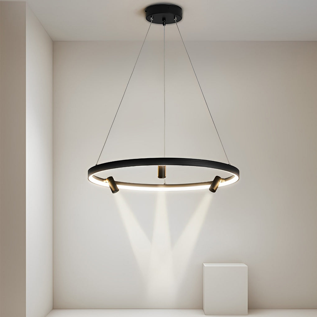 WINTHROP CIRCULAR LED LANTERN WITH CUSTOMIZABLE BEAM