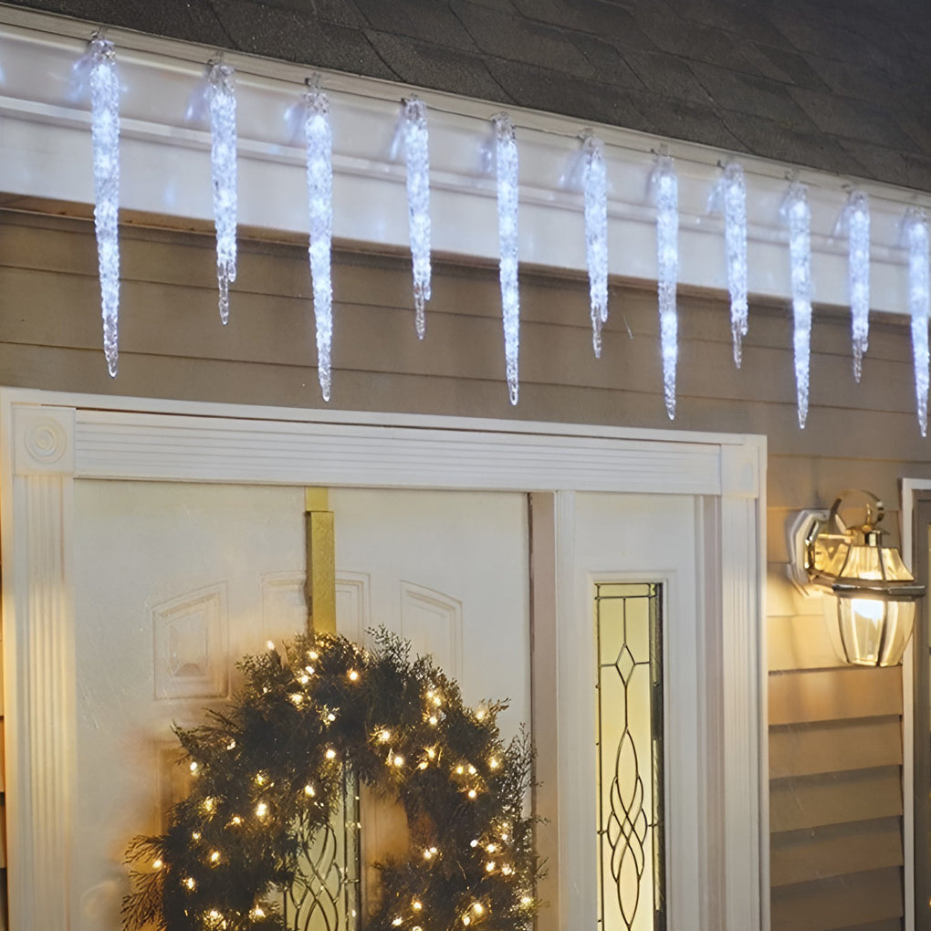 WINTERBOURNE RAINBOW ICICLE SOLAR LIGHTS STRAND