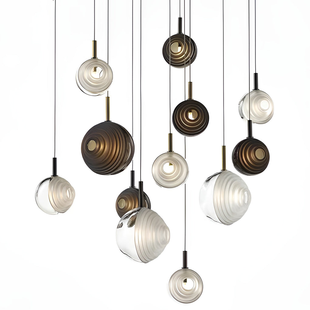 WINCHESTER CRYSTAL CIRCLE KITCHEN PENDANT LUMINAIRE