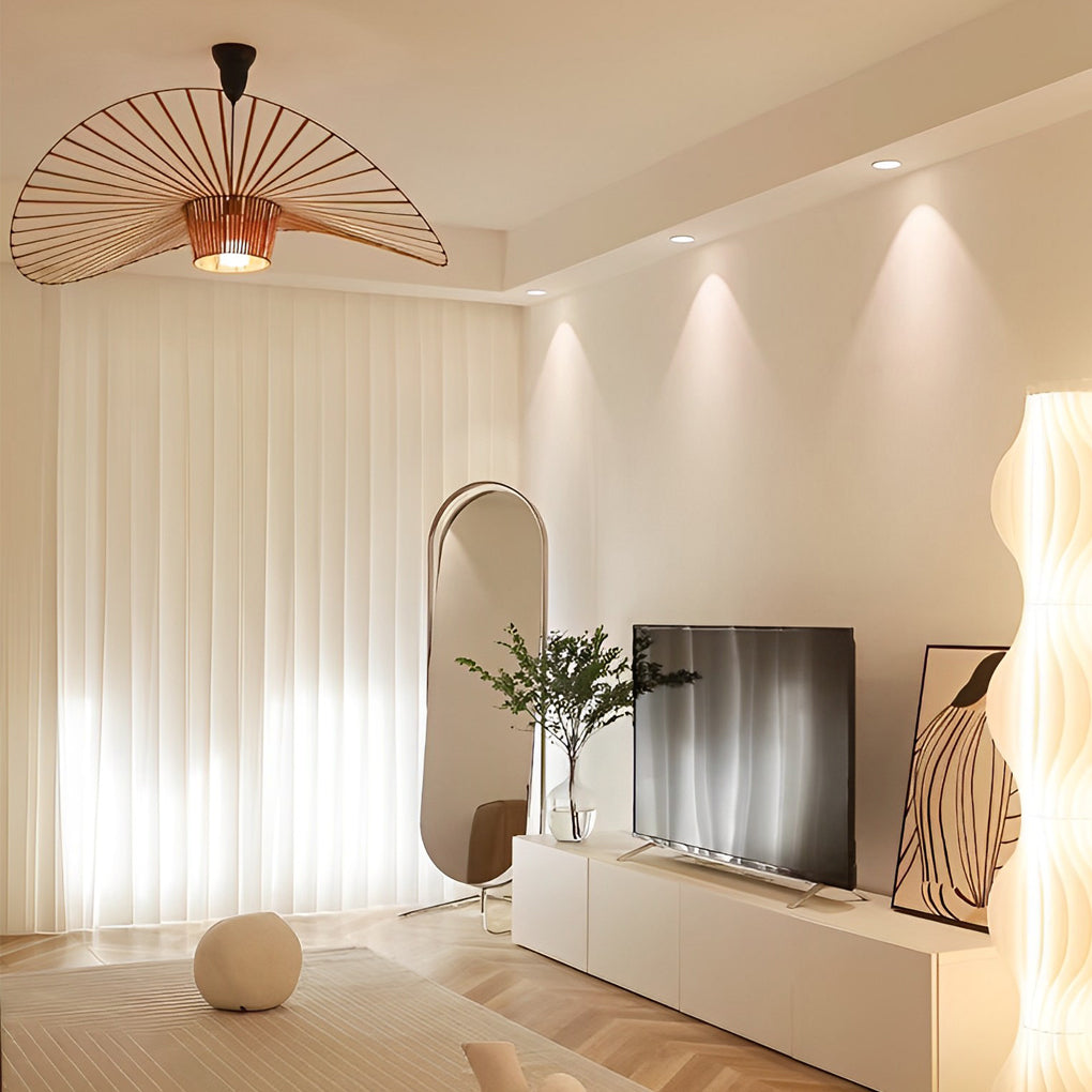 VERDANTIA FRENCH TWEED NORDIC PENDANT LIGHT