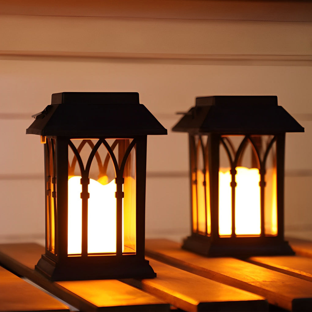 RAVENSCROFT SOLAR ILLUMINATOR - WATER-RESISTANT LED LANTERN FOR OUTDOOR USE