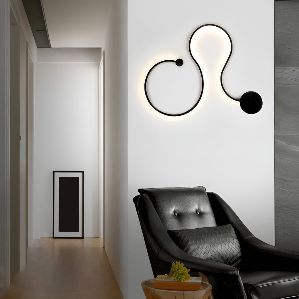 WINDSOR CURVED LINEAR LED WALL SCONCE
