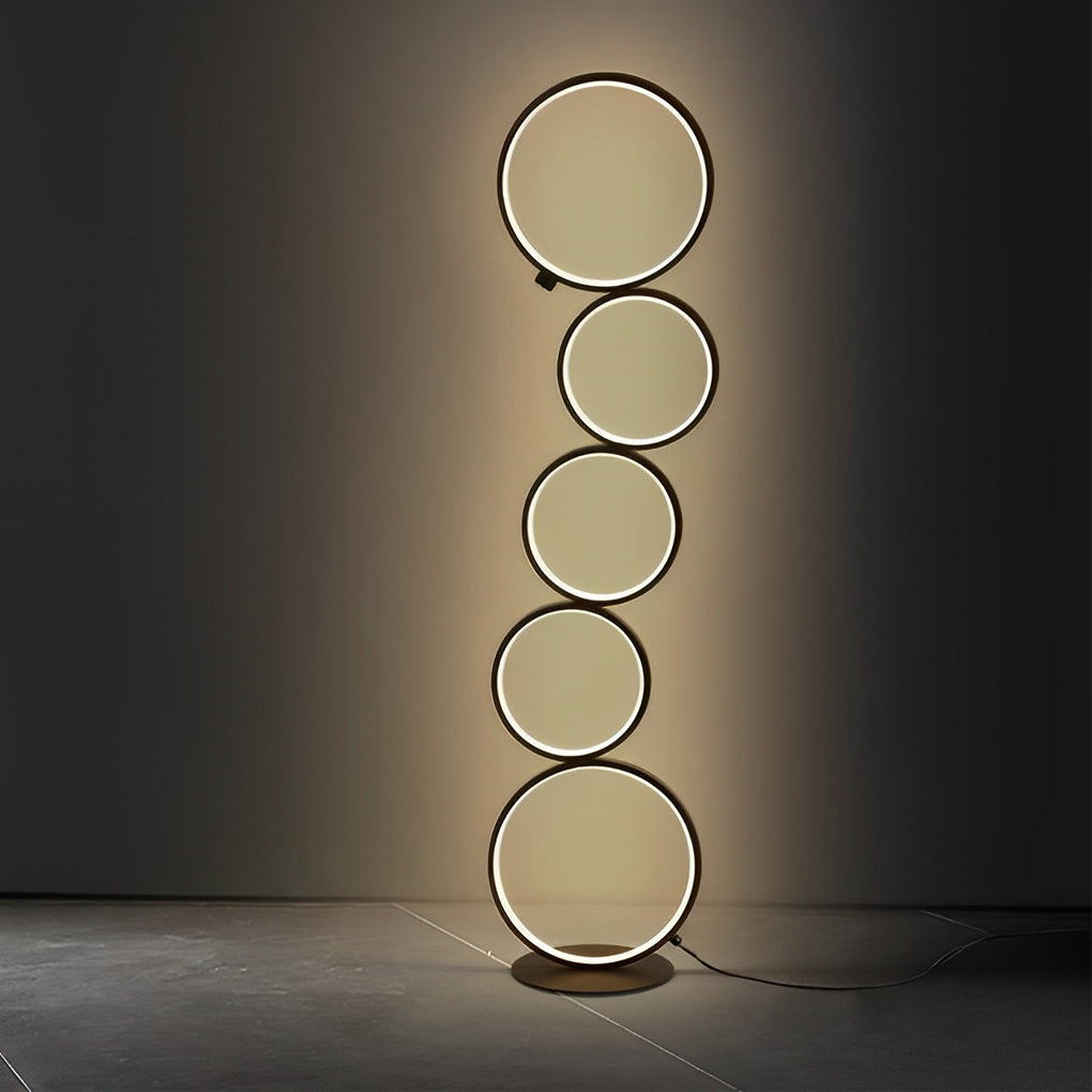 CHISWICK RADIANCE STACKED ORB FLOOR LANTERN