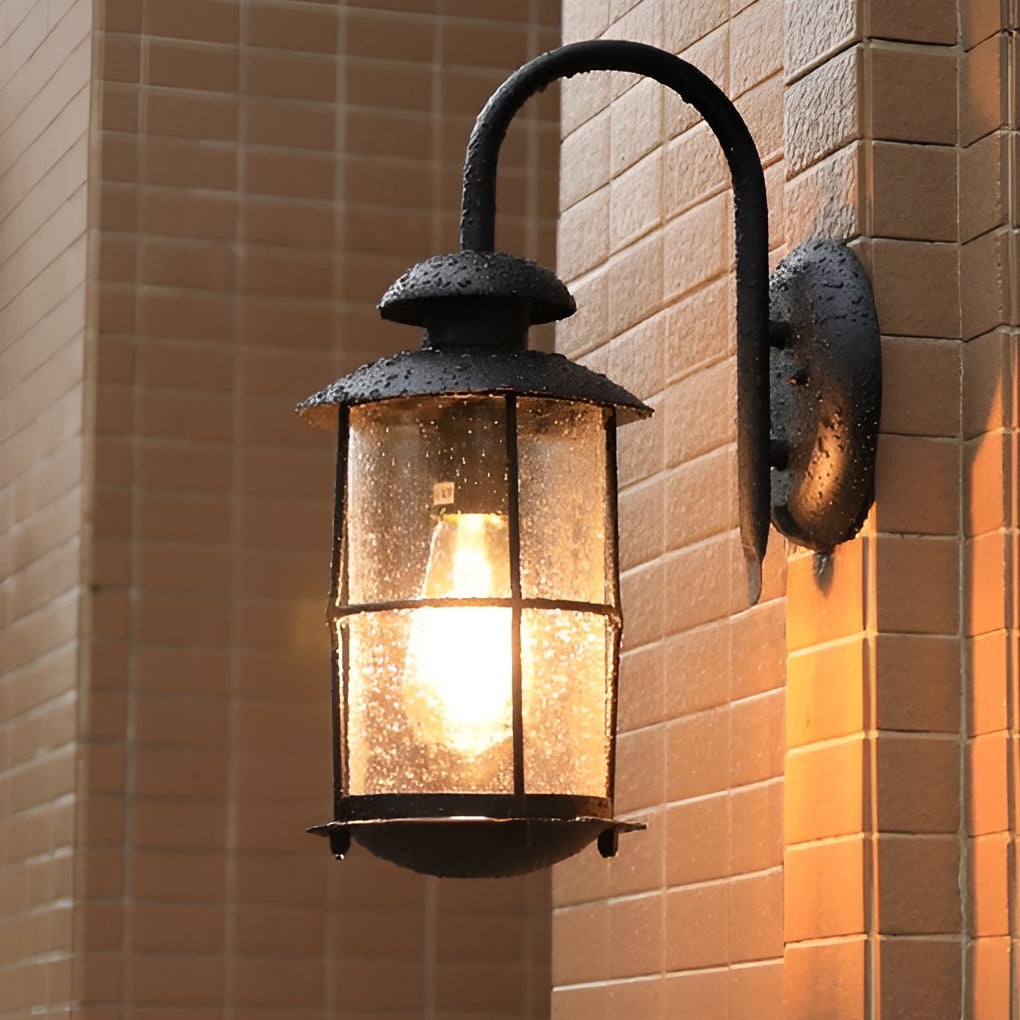 WHITBY GLASS RAINBOW LED WALL SCONCE
