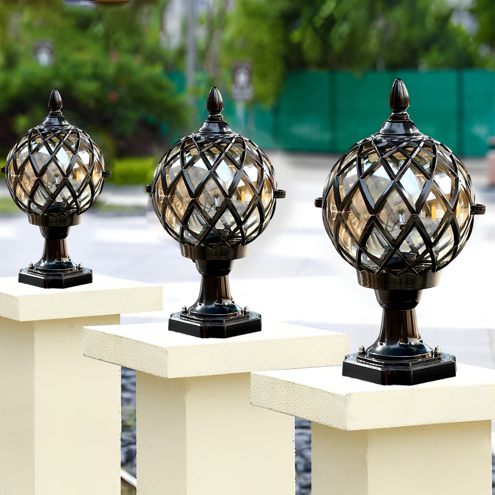 WINDSOR CRYSTAL SPHERE OUTDOOR GARDEN LIGHTS