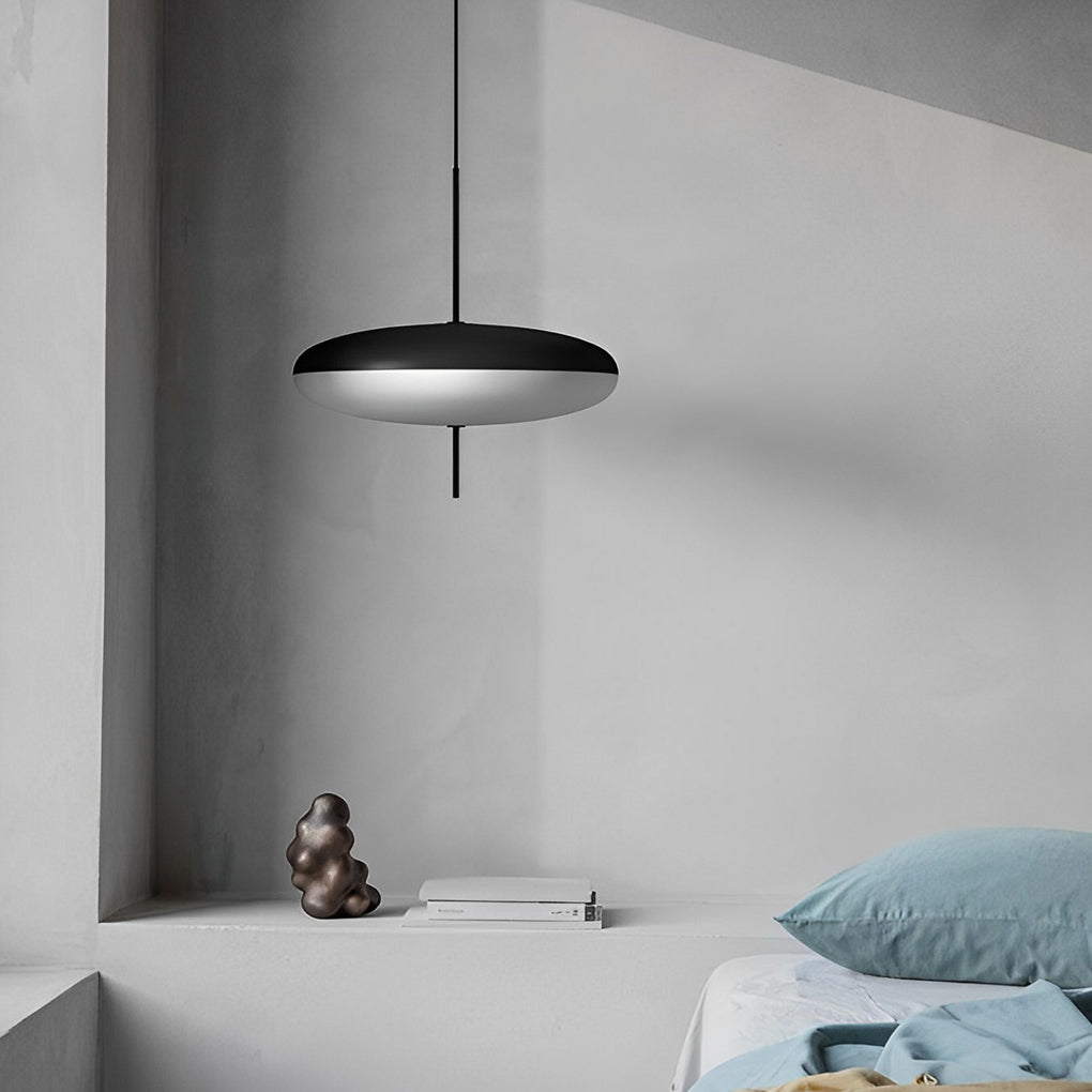 WINTERBOURNE CIRCULAR ACRYLIC HANGING LIGHT FIXTURE