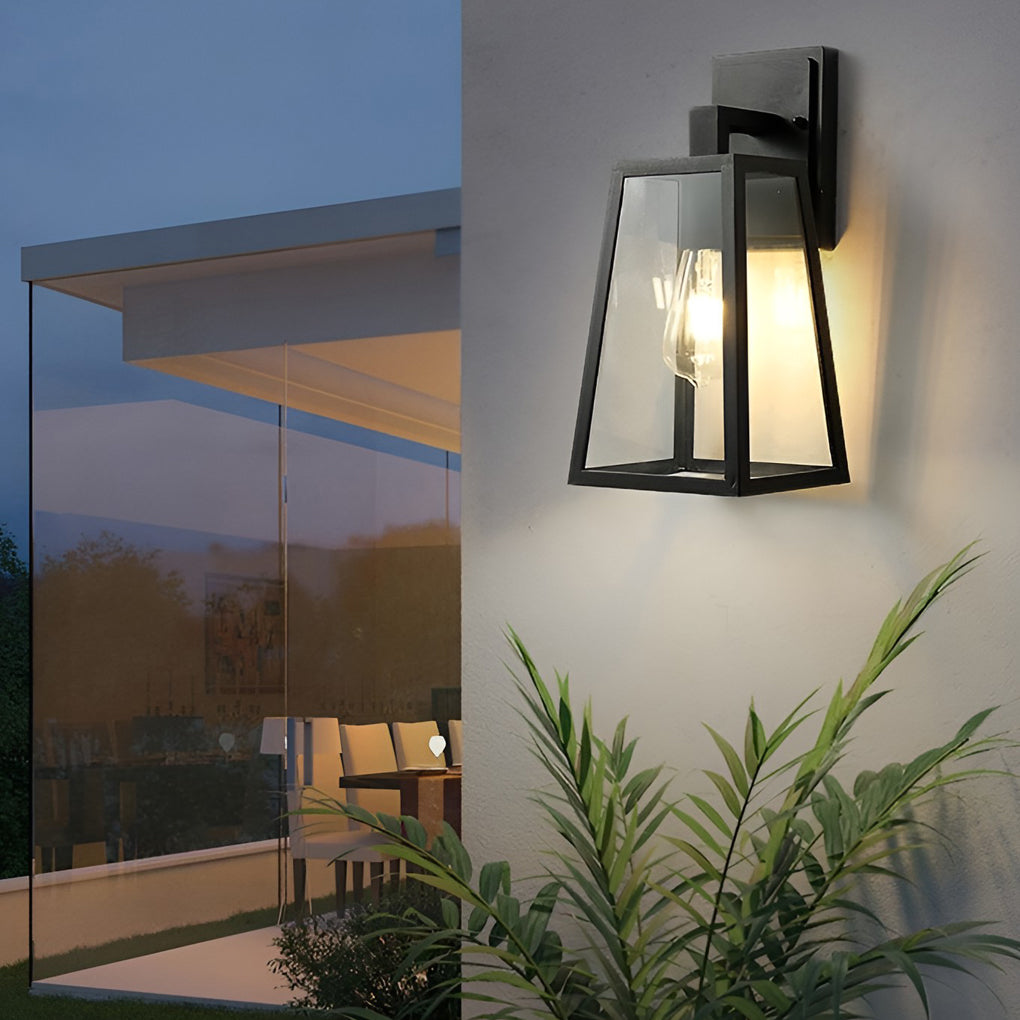 WINTHROP TRAPEZOIDAL WATER-RESISTANT LED OUTDOOR SCONCE LIGHT