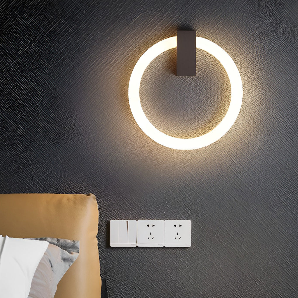 WINDSOR CIRCLE DIMMABLE LED WALL SCONCE