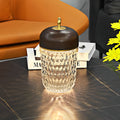 WINDSOR CRYSTAL CUP-SHAPED TABLE LANTERN
