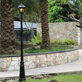 WINCHESTER VINTAGE LED GARDEN LANTERN POST