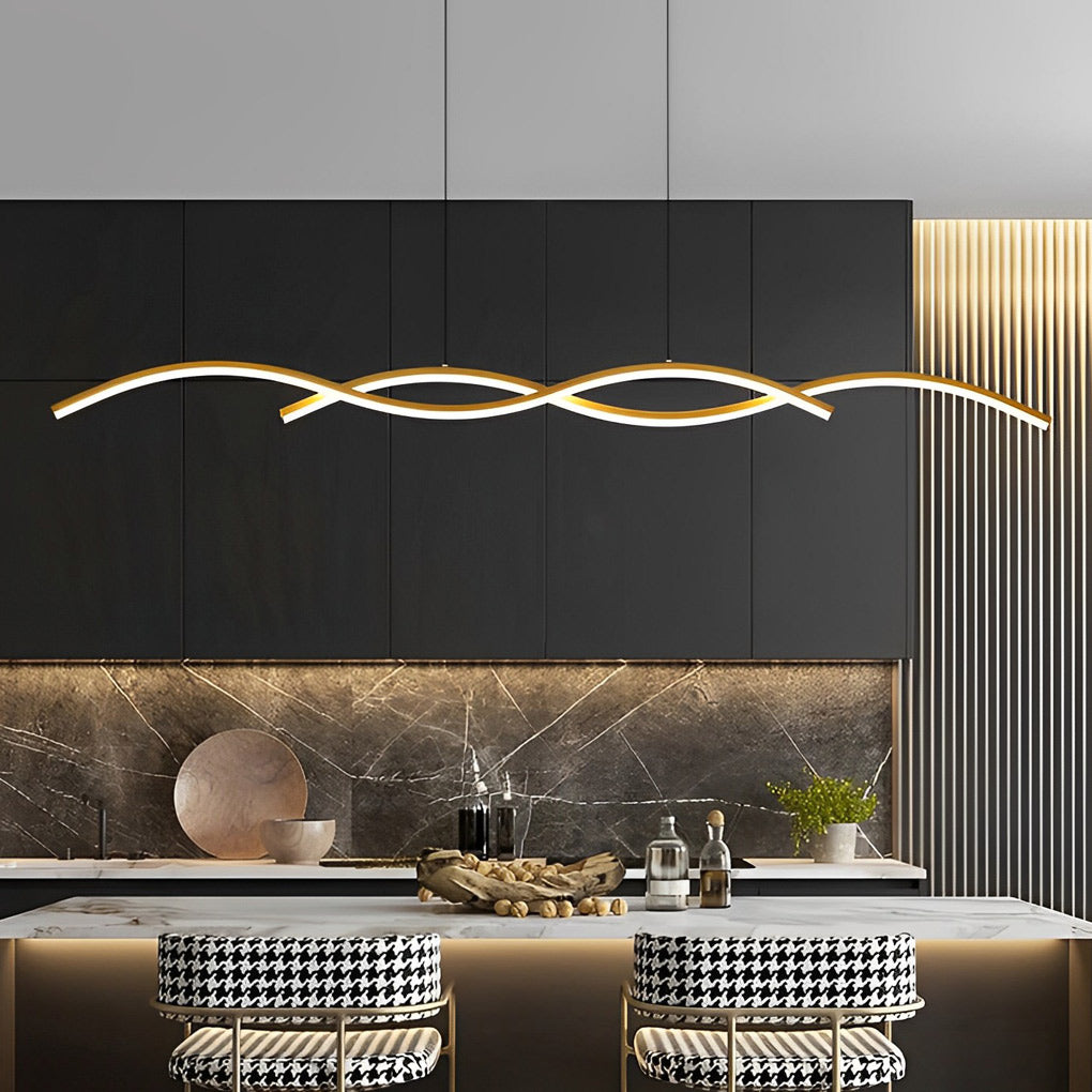 WINTERBOURNE WAVING LED CHANDELIER