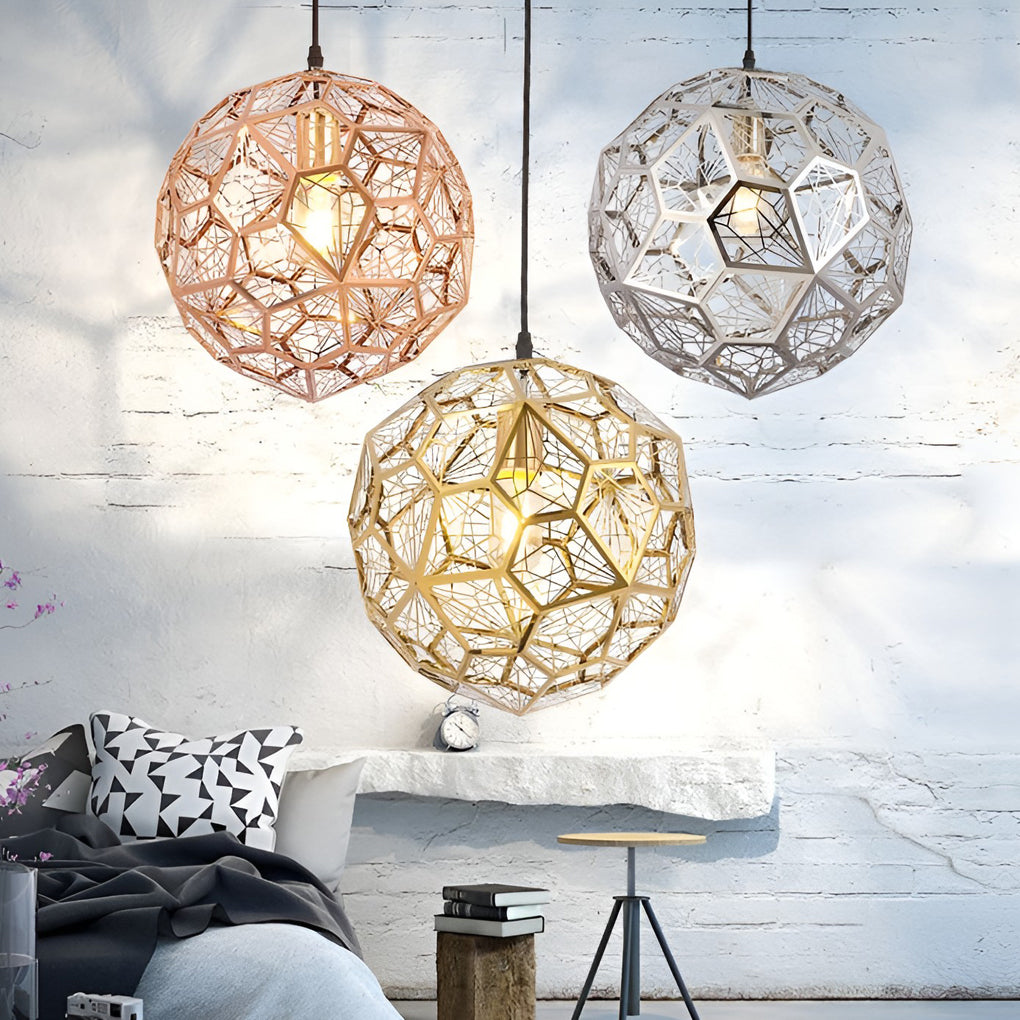 BRAMBLETON SPHERICAL MODERNIST DINING PENDANT LIGHT